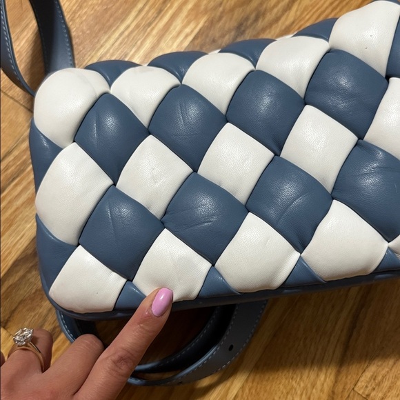 JW PEI Maze Bag - White & Blue NWT - Picture 7 of 9